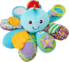 LAMAZE Octivity Time Jouet sensoriel pour bébé, jeu et découverte doux pour bébé, poulpe pour tout-petits à partir de 6 mois, garçons et filles de plus de 1 an Jouets pour bébés Naty Shop
