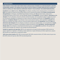 Spaghettis d'Amazon, 500g