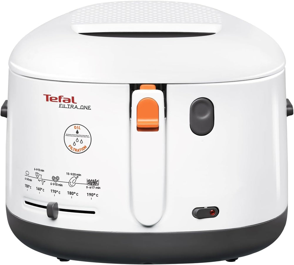 Tefal FF1631 Filtra One friteuse, 1 900 W, capacité 1,2 kg électroménager Naty Shop blanc