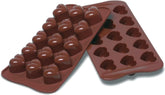 Silikomart 194690, Pralines Chocolat, Coeur, 15 modèles Cuisine Naty Shop Coeurs
