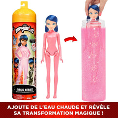 Bandai - Miraculous Ladybug - Poupée Marinette Changement de Couleur Surprise - Poupée Articulée Miraculous, 26 cm + 3 Surprises - Modèle Aléatoire - P50390 Dolls Naty Shop