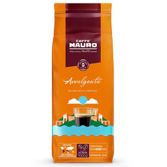 Caffè Mauro Torrefazione – Kaffeebohnen – 1 kg – Avvolgente Mischung – Medium Röstung – Intensität 8/10 – Made in Italy – 1kg Packung