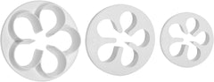 FP900 tăietor cu 5 flori, dimensiuni 2X/3X/4X, plastic, alb, 5 x 5 x 5 cm, 1 unitate