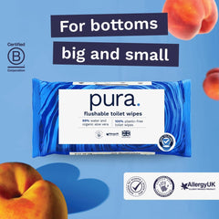 Lingettes humides jetables écologiques 560 lingettes (14 x 40 lingettes) Paquet mensuel 100 % sans plastique 99 % de soins sensibles à l'eau Lingettes humides fines à rincer Certifiées biodégradables végétaliennes