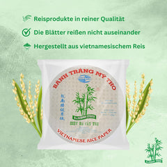 BAMBOU - Papier de riz 31 cm. (Rouleaux d'été) - 44 x 340 g - Multipack