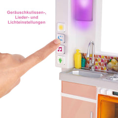 Barbie Dream House (114 cm), maison de poupée à 3 étages, piscine, toboggan, ascenseur pour fauteuil roulant, 75 accessoires, poupées, convient comme cadeau pour les enfants de 3 ans et plus, GRG93 Naty Shop Doll Houses