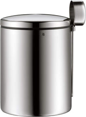 Boîte à café cuillère à café WMF Kult Cromargan en acier inoxydable avec finition mate 500 g et pot de conservation en verre de 1 litre Depot lavable au lave-vaisselle Boîtes de conservation des aliments Naty Shop