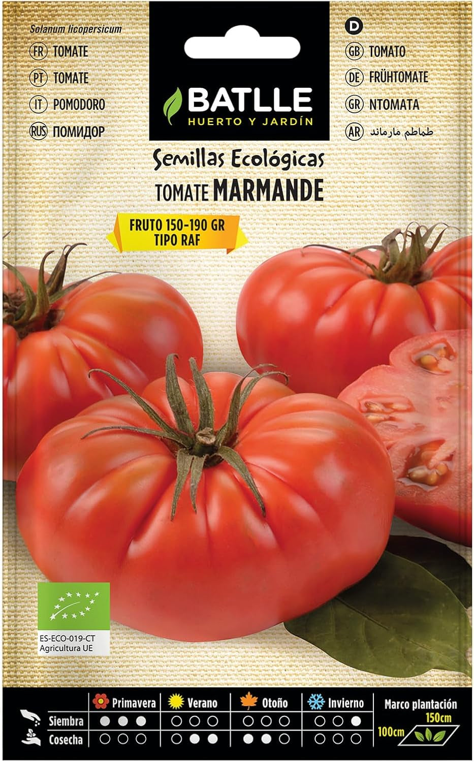 Bio Samen - Tomaten Marmande Raf (85 Samen - Bio)