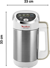 LM841110 Mélangeur à soupe facile Mélangeur chauffant (57894031), Kunststoff, Silber Kitchen Naty Shop