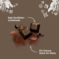 Ciocolată neagră Schogetten (50% cacao), 100 g