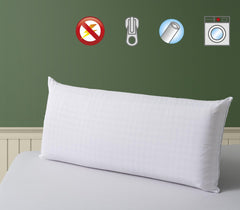 Oreiller anti-stress Savel avec housse double, fermeté moyenne, 40 X 135 Cm Oreillers standards Naty Shop