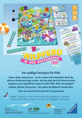 Ravensburger 22361 - Hipopotamul din Roller Coaster Kids - Joc de societate pentru copii și familii cu vârsta de 7 ani și peste, pentru 3-6 jucători - Joc de petrecere, joc de Revelion, joc pentru copii