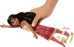 Mattel Spielzeuge aus Disney Vaiana 2, schwimmende Tautai Vaiana-Modepuppe mit 2 Zubehörteilen, Oberteil mit Farbwechsel und Beine für Schwimmbewegungen, vom Film inspiriert, JFF09