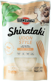 MIYATA Shirataki Konjac Farine Udon 270 g (poids égoutté 200 g) 270 g (1 paquet)