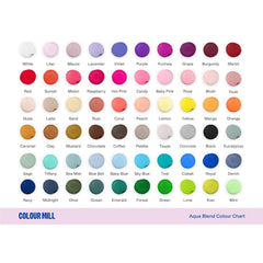 Colorant alimentar pe bază de apă Colour Mill Aqua Blend Burgundy - Foarte intens, concentrat, vegan - 20 ml