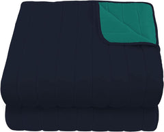 Linge de lit italien Estivo lit simple, linge, Aqua, 170 X 270 Cm Couettes et couettes Naty Shop