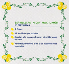 Servir. Maxi Limon 2 Capas