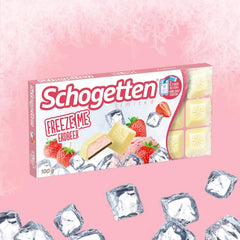 Schogenten Freeze Me Strawberry Limited Edition - Koud chocolade-ijs met intense aardbeiensmaak