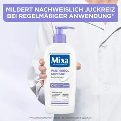 Mixa Lotion corporelle Panthénol, baume anti-démangeaisons et apaisant, 250 ml Cosmétiques et Beauté Naty Shop