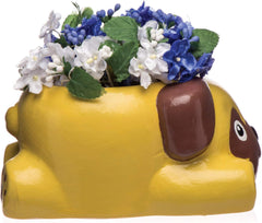 Pots en céramique Baker Ross 'Pug' (2 pièces) - pour que les enfants puissent peindre, décorer et offrir en cadeau