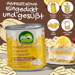 Nature's Charm Veganistische gecondenseerde havermelk - koffie en desserts
