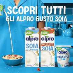 Alpro Sojadrink Naturel 12x1L - Lactose Zero, Glutenvrij