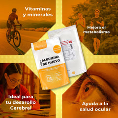 Sermand Nutrition Ei-albumine 100% poeder, glutenvrij, lactosevrij