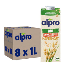 Alpro Bio Haferdrink Zonder Suiker - Plantaardige drank met haver