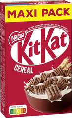 Nestlé KITKAT Céréales, céréales croustillantes pour petit-déjeuner avec gaufrettes Kitkat, paquet 8 x 550 grammes Céréales Naty Shop
