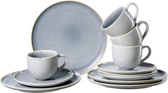Ritzenhoff & Breker Skagen Stone service à café, 12 pièces, gris-bleu