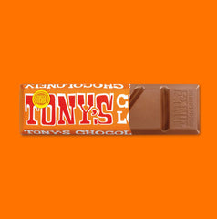 Tony's Chocolonely, ciocolată cu lapte cu caramel și sare de mare 47g