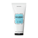 Kemon - Nourish Mask, masque nourrissant pour cheveux cassants, secs et bouclés, à base de beurre de karité, favorise le démêlage, pour cheveux doux, 200 ml Naty Shop Hair Mask Default title