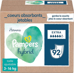Pampers (ancienne version), paquet de 108 absorbants à feuille unique, standard - 1 pièce