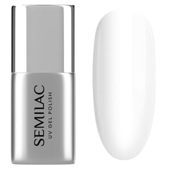 Semilac Top Coat Vernis à Ongles 7 ml, Innovant, UV/LED, Vernis à Ongles Hybride, Finition Brillante, Protège, Transparent