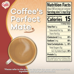 Coffee-Mate Vanilla Caramel, Sugar-Free Powdered Coffee Creamer, Kaffeesahne Pulver - Vanille Karamell - OHNE ZUCKER! aus USA