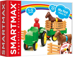 - My First Tractor Set, Construction Toy, 22 Pieces, 1 1/2-5 Years