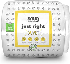 Plapumă Snug Just Right, 10.5 tog, fibră goală, alb, pat dublu Plapumi si pilote Naty Shop Pat dublu 10.5 Tog