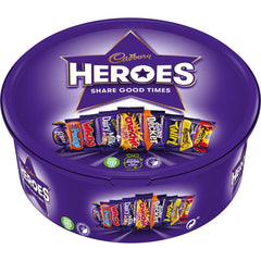 Cutie de ciocolată Heroes 550g
