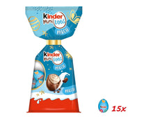 Kinder Mini Oeufs Lait | 85g – Délicieux Oeufs de Pâques en Chocolat – Bonbons de Pâques – Fourrage au lait onctueux enrobé de chocolat au lait – Parfait pour le panier de Pâques – À partager