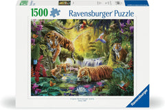 Ravensburger Puzzle 12000696 - Idylle au bord de l'eau - Puzzle de 1500 pièces pour adultes et enfants de plus de 14 ans, puzzle à motif de tigre Puzzle Naty Shop