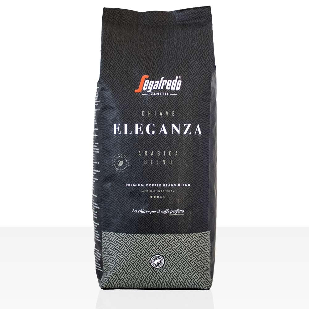 Segafredo Eleganza RFA 8 x 1 kg de café en grains, 100% Arabica