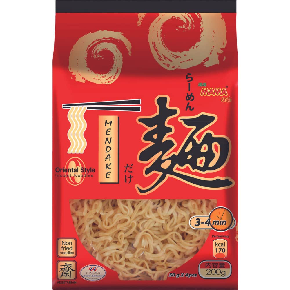 MAMA - Nouilles Mendake de style oriental - Multi Pack (1 x 200 GR)