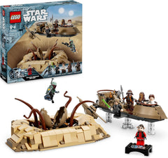 LEGO Star Wars : Le Retour du Chevalier Jedi Desert Skiff et Sarlacc Pit Fantasy Ensemble de construction à collectionner Jouet de construction Cadeau pour garçons, filles et tous les fans 75396 Ensembles de construction Besuche den LEGO-Store Default Title