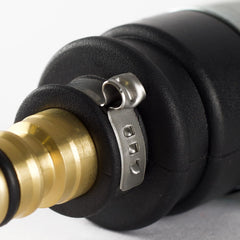 Connecteur de robinet à emboîtement | Diamètre 20-30 mm | Laiton massif | Sûr et durable | Fixation sécurisée | Robuste et résistant à la corrosion, noir/argent/or