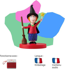Figurine sonore La sorcière des airs - contes de fées et histoires sonores - jouet, contenu éducatif, version française, enfant 2-4 ans Jouets Bebe Naty Shop