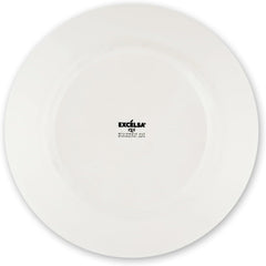 Service de table Excelsa Zen, 18 pièces, céramique, blanc et bleu