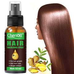 Croissance des cheveux, anti-chute, spray pour la croissance des cheveux, perte de cheveux et traitement des cheveux, pour cheveux clairsemés, favorise une croissance des cheveux plus épaisse, plus complète et plus rapide, 60 ml de soins capillaires Naty Shop