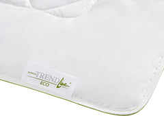 Badenia Trendline Eco Quilt Camel Léger 155 X 220 Cm, blanc, certifié Oeko-Tex, produit selon la norme de qualité allemande Couettes et couettes Naty Shop