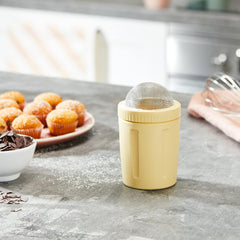 Zenker Shaker pour sucre en poudre et cacao, plastique, assorti, 7,5 x 6,5 x 12,5 cm