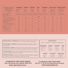 Lentilles rouges Seba Garden 1 kg - Lentilles entières de qualité supérieure du Canada - Massor Dal, sans OGM, riches en protéines, riches en fibres - Entièrement naturelles, végétaliennes, sans gluten, idéales pour les soupes et les currys